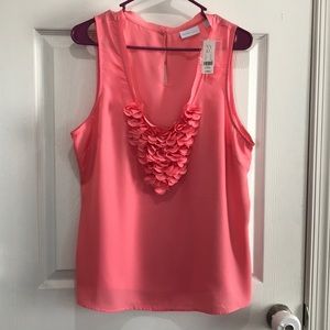 New York & Company Coral tank top